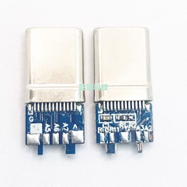 USB Type-C 3.0-10 公头连接器 H=3.0 5.1K电阻